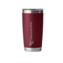 Vaso Térmico Tumblr Color Vino | Con grabado LÁSER