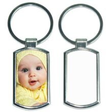 Elegantes Llaveros Personalizados, 3 unidades, Logo