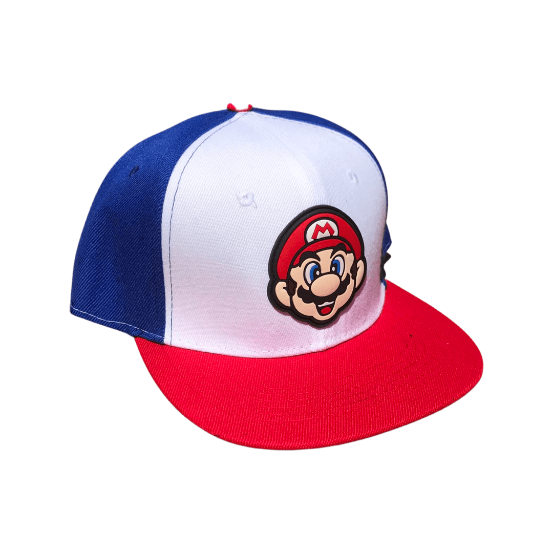 Gorra Mario Bros  Gorra color rojo, azul y blanco Mario Bros