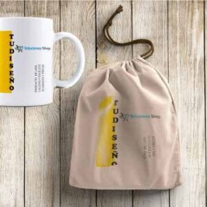 Taza con bolsa personalizada a tu gusto