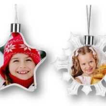Adorno navideño personalizado 8 cm Personalizadas