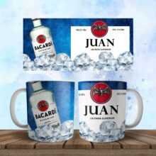 Taza con diseño de Marca de bebidas | Con mensaje personalizado