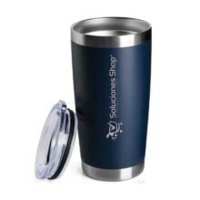 Vaso Térmico Tumblr 20oz Azul Mate | Grabado LASER