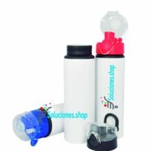 Botella Deportiva de Aluminio de 750 ml, tapa