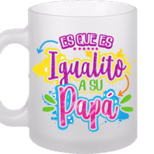 Taza de vidrio Glaseado Interno│Promoción