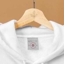 Etiqueta de tela para ropa+ talla no destiñe 100 Unidades