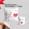 Packing box | Almohada y taza en caja de regalo