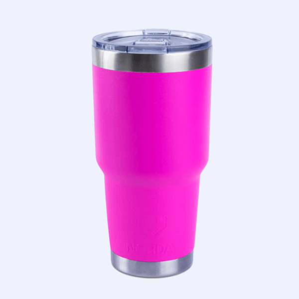 Tumbler 30oz fucsia mate | Con grabado láser