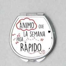 Espejo compacto BIG U / Personalizado/ Créalo tu mismo