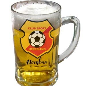 Jarra cervecera de tu equipo de fútbol favorito | Jarras Cerveceras Costa Rica