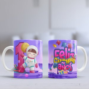 Taza Personalizada | Cumple Espacial Niña