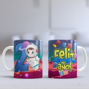 Taza Personalizada | Cumple Espacial Niño