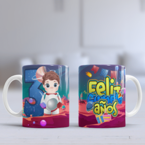 Taza Personalizada | Cumple Espacial Niño