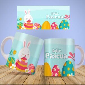 Tazas para Pascua | Semana Santa | Diseño para Sublimar