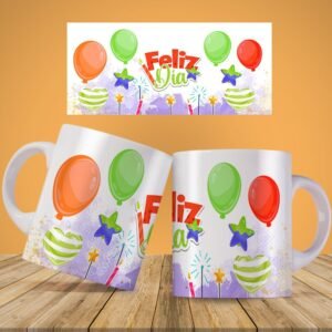 Taza personalizada tema festivo