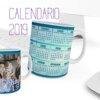 Taza calendario 2019 Personalizada de alta calidad