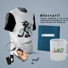 Oferta del mes / Camiseta raglan / Camisa y Llavero