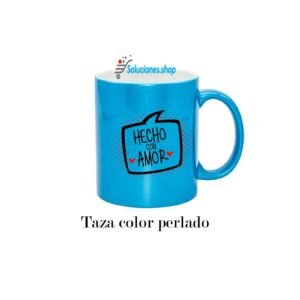 Taza Celeste Escarchada personalizado