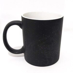 Taza Mágica Negra Escarchada oferta del mes