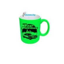 Taza Neón Verde Personalizado