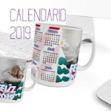 Taza calendario 2019 Personaliza de temporada