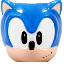 Taza con forma caricatura Sonic Calidad AAA