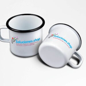 Taza de Cerámica Enamel personalizada │Promoción