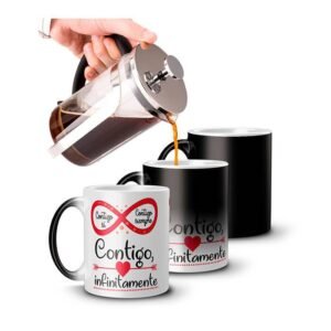 Taza espacial, taza de café que cambia el calor Diseño impreso al tu gusto