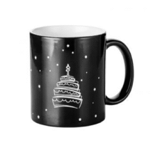 Taza mágica de cumpleaños personalizada