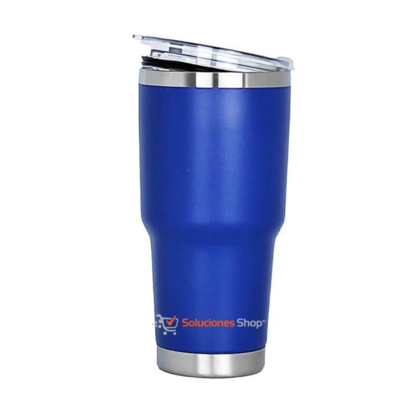 Tumblr térmico Azul rey de 30 oz | Grabado láser - Soluciones Shop® Tienda Oficial