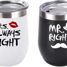 🍷 Vaso de Acero Tipo Vinero Personalizado para Día de las Madres en Goicoechea