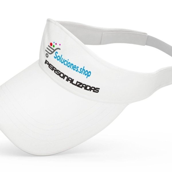 Visera Blanca personalizada