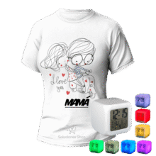 Reloj led mas camisa personalizada Promoción
