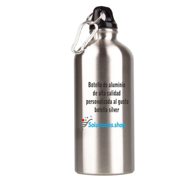 Botellas de aluminio personalizadas, Logos, Fotos