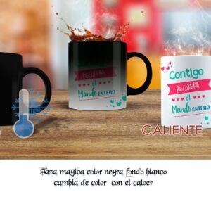 Taza personalizada / Mundial Mágica fondo blanco