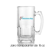 Jarra Cervecera Transparente │Articulo personalizado