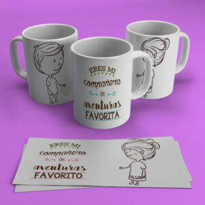 Tazas con diseños para amor y amistad | Ideales para toda ocasión