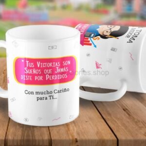 2 Tazas Personalizadas Promoción