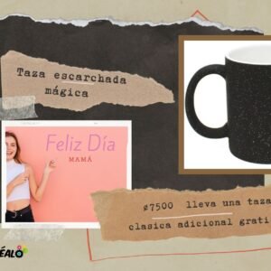 Taza mágica escarchada + Una clásica gratis