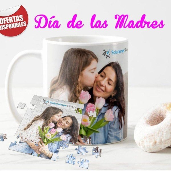 Rompecabezas + Taza personalizada (Oferta del Mes)