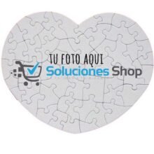 Rompecabezas forma Corazón Personalizado