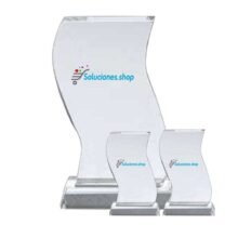 Reconocimiento Vidrio zig zag│Artículos Personalizados