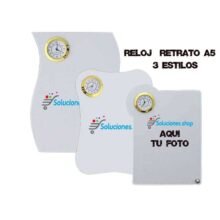 Reloj Retrato MDF A5│Artículos Personalizados