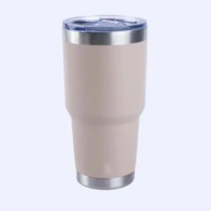 Tumblr térmico de 30oz Rosado mate | Grabado Láser
