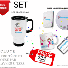 Set Profesional Artículos Personalizados