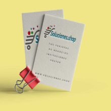 Tarjetas de Presentación Con Diseño Incluido