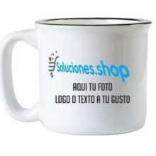 Taza de Cerámica Esmalte 10 oz Personalizada
