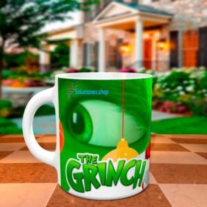 Taza personalizada diseño El Grinch