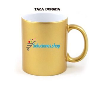 Taza dorada personalizada│Artículos Personalizados