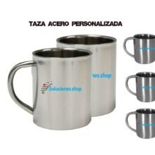 Taza En Acero con Foto, Texto, Logo  │ Articulo Personalizado